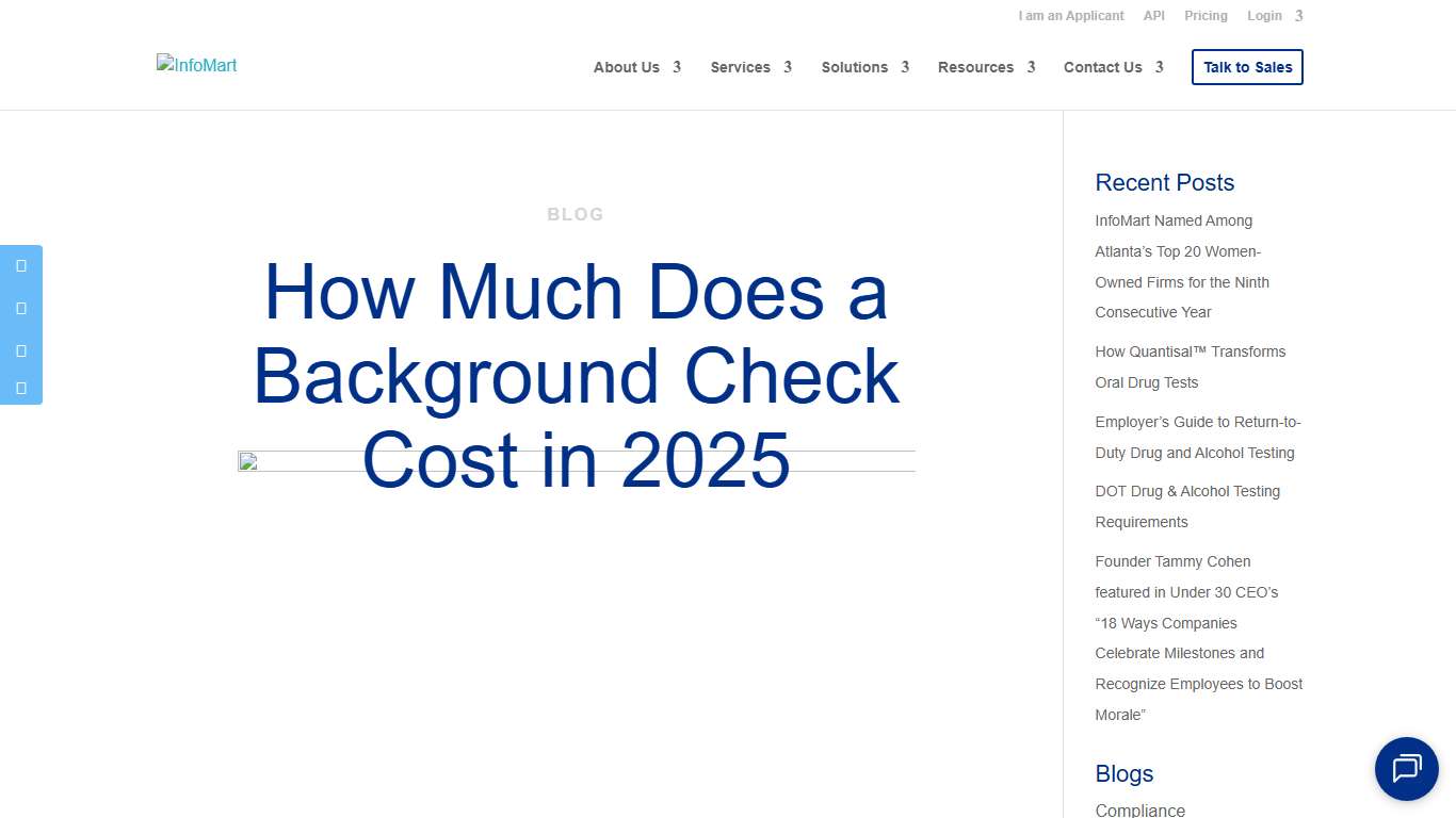 How Much Does a Background Check Cost in 2025 | InfoMart